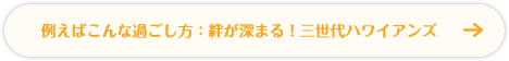 例えばこんな過ごし方：絆が深まる！三世代ハワイアンズ